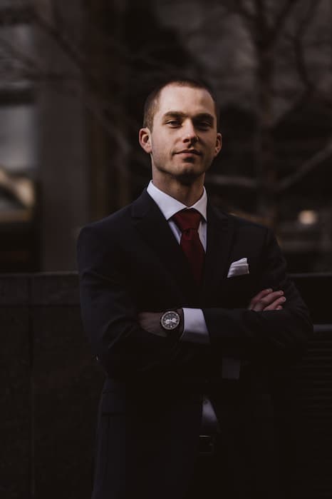 Portrait d'un homme d'affaires